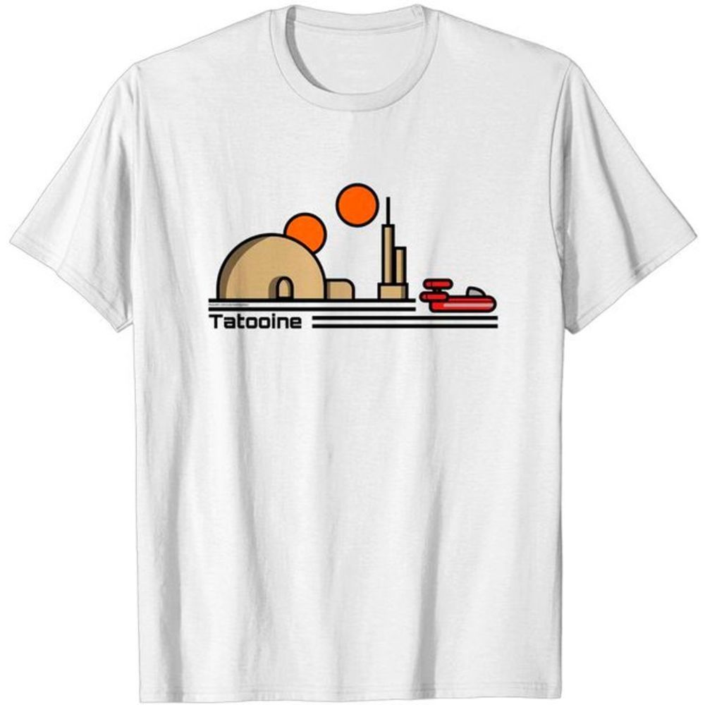 Tatooine Travel Poster  Star Wars  Tshirt